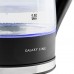 Чайник электрический Galaxy Line GL 0552 1.7л. 2200Вт черный корпус: стекло/пластик (ГЛ0552Л)