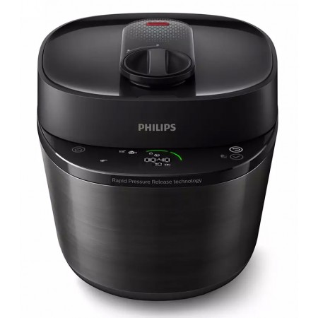 Мультиварка-скороварка Philips HD2151/40 5л 1000Вт черный