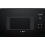 Микроволновая печь Bosch BFL524MB0 20л. 800Вт черный (встраиваемая)