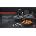 Кастрюля Polaris Pro collection 24C 4.1л. d=24см (с крышкой) черный (017171)