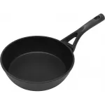 Сковорода Polaris Pro collection 26FP круглая 26см покрытие: Diamant-3X Pro ручка несъемная (без крышки) черный (016230)