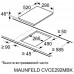 Варочная поверхность Maunfeld CVCE292MBK2 черный