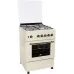 Плита Газовая Nordfrost GG6061Y бежевый (металлическая крышка) реш.сталь