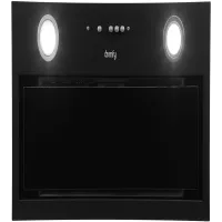 Вытяжка встраиваемая Domfy DM6036BB BG черный управление: кнопочное (1 мотор)