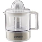 Соковыжималка цитрусовая Gorenje CJ30E 30Вт рез.сок.:800мл. белый/серебристый