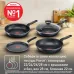 Сковорода Tefal Force 4218022 круглая 22см покрытие: антипригарное ручка несъемная (без крышки) черный (9100048314)