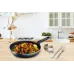 Сковорода Tefal Force 4218024 круглая 24см покрытие: антипригарное ручка несъемная (без крышки) черный (9100048315)