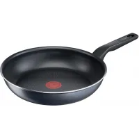 Сковорода Tefal Force 4218026 круглая 26см покрытие: антипригарное ручка несъемная (без крышки) черный (9100048316)