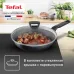 Сковорода Tefal Force 4218922 круглая 22см покрытие: антипригарное ручка несъемная (с крышкой) черный (9100048320)