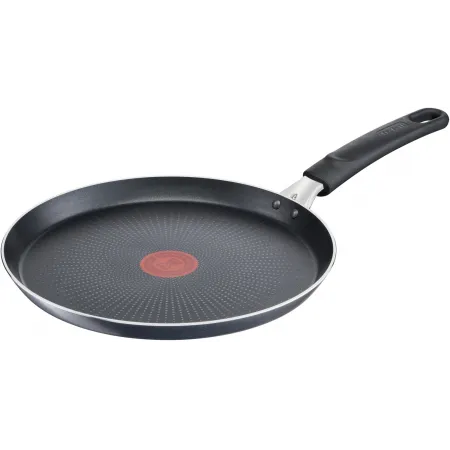 Сковорода блинная Tefal Force 4218522 круглая 22см покрытие: антипригарное ручка несъемная (без крышки) черный (9100048318)