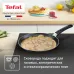 Сковорода блинная Tefal Force 4218522 круглая 22см покрытие: антипригарное ручка несъемная (без крышки) черный (9100048318)