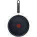 Сковорода блинная Tefal Force 4218522 круглая 22см покрытие: антипригарное ручка несъемная (без крышки) черный (9100048318)