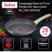 Сковорода Tefal Natural Force G2660672 круглая 28см покрытие: Mineralia+ non-stick ручка несъемная (без крышки) серый (2100118265)