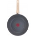 Сковорода ВОК (WOK) Tefal Natural Force G2661972 круглая 28см покрытие: Mineralia+ non-stick ручка несъемная (без крышки) серый (2100118262)