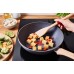 Сковорода ВОК (WOK) Tefal Natural Force G2661972 круглая 28см покрытие: Mineralia+ non-stick ручка несъемная (без крышки) серый (2100118262)