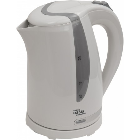 Чайник электрический Oasis K-2PW 1.7л. 2200Вт белый корпус: пластик