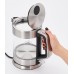 Чайник электрический Profi Cook PC-WKS 1107 G 1.5л. 2200Вт нержавеющая сталь корпус: стекло/металл (501107)