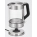 Чайник электрический Profi Cook PC-WKS 1107 G 1.5л. 2200Вт нержавеющая сталь корпус: стекло/металл (501107)