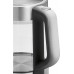 Чайник электрический Profi Cook PC-WKS 1107 G 1.5л. 2200Вт нержавеющая сталь корпус: стекло/металл (501107)