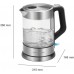 Чайник электрический Profi Cook PC-WKS 1107 G 1.5л. 2200Вт нержавеющая сталь корпус: стекло/металл (501107)