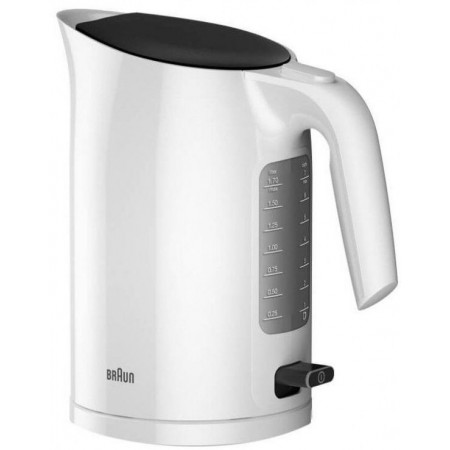 Чайник электрический Braun WK3110WH 1.7л. 3000Вт белый корпус: пластик