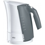 Чайник электрический Braun WK500 1.7л. 3000Вт белый/серый корпус: пластик