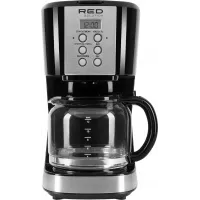Кофеварка капельная Red Solution RCM-M1529 900Вт черный/серебристый
