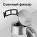 Чайник электрический Red Solution RK-G138 1.7л. 2200Вт серый корпус: стекло