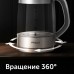 Чайник электрический Red Solution RK-G138 1.7л. 2200Вт серый корпус: стекло