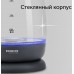 Чайник электрический Red Solution RK-G185 1.7л. 2200Вт черный корпус: стекло