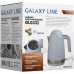 Чайник электрический Galaxy Line GL 0332 1.7л. 2200Вт голубой корпус: металл/пластик (ГЛ0332ЛНБ)