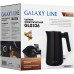 Чайник электрический Galaxy Line GL 0336 1л. 2200Вт черный корпус: пластик (ГЛ0336Л)