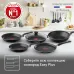 Сковорода Tefal Easy Plus 04231924 круглая 24см ручка несъемная (с крышкой) черный (9100052839)
