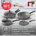 Сковорода Tefal Natural Cook 04234924 круглая 24см ручка несъемная (с крышкой) серый (9100052848)