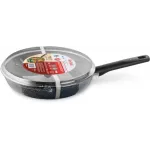 Сковорода Tefal Natural Cook 04234928 круглая 28см ручка несъемная (с крышкой) серый (9100052850)