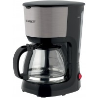 Кофеварка капельная Scarlett SC-CM33011 750Вт черный/стальной