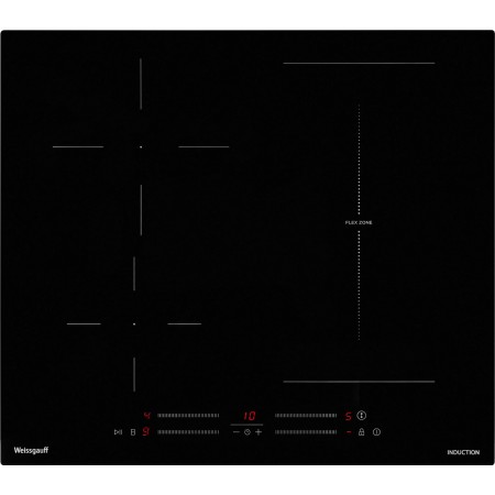 Индукционная варочная поверхность Weissgauff HI 643 BSCM Flex черный