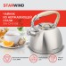 Чайник металлический Starwind Chef Daily 2.8л. серый (SW-CH1308)