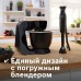 Кухонная машина Bosch MUM59N26CB планетар.вращ. 1000Вт черный