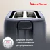 Тостер Moulinex Morning LT2M0810 850Вт черный