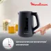 Чайник электрический Moulinex Morning BY2M0810 1.7л. 2400Вт черный корпус: пластик (7211419022)