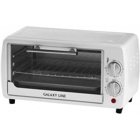 Мини-печь Galaxy Line GL 2625 8л. 1000Вт белый