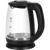 Чайник электрический Red Solution RK-G212S SkyKettle 1.7л. 2200Вт черный корпус: стекло/пластик (RK-G212S)