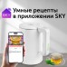 Чайник электрический Red Solution RK-M216S SkyKettle 1.7л. 2200Вт белый корпус: металл/пластик (RK-M216S)