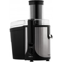 Соковыжималка центробежная Scarlett MaxPower SC-JE50S61 2400Вт рез.сок.:1000мл. серебристый/черный