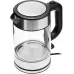 Чайник электрический Xiaomi Electric Glass Kettle RU 1.7л. 2200Вт прозрачный/черный корпус: стекло/пластик (BHR7490RU)