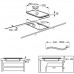 Варочная поверхность AEG HRB32310CB черный
