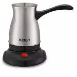 Кофеварка Электрическая турка Kitfort КТ-7131 600Вт черный/нержавеющая сталь