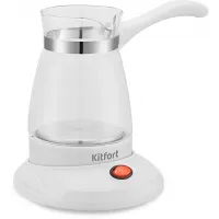 Кофеварка Электрическая турка Kitfort КТ-7132-2 600Вт белый Кофеварка Электрическая турка Kitfort КТ-7132-2 600Вт белый