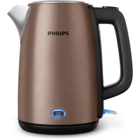 Чайник электрический Philips HD9355/92 1.7л. 1740Вт медный корпус: нерж.сталь/пластик